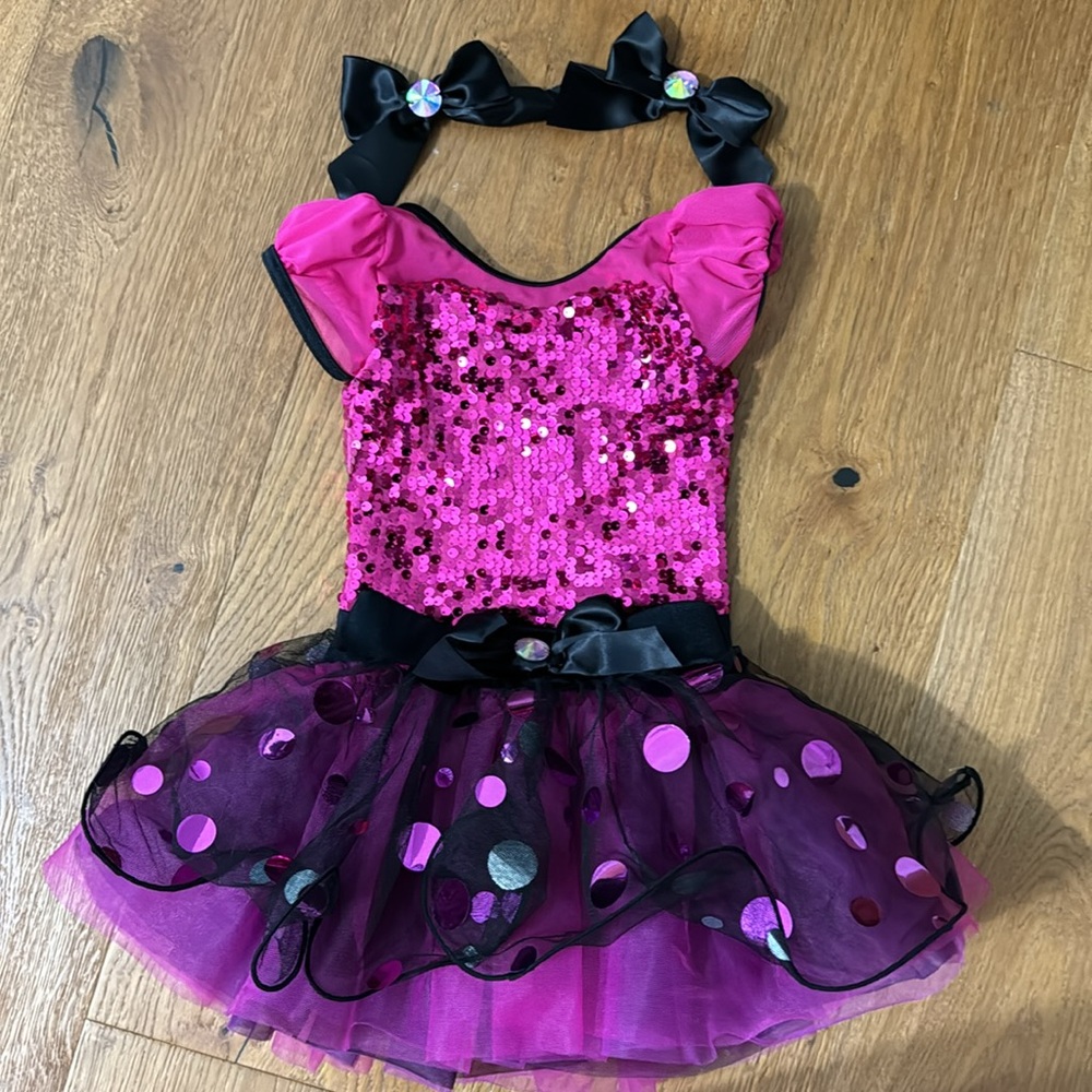 XS child dance costume, worn once